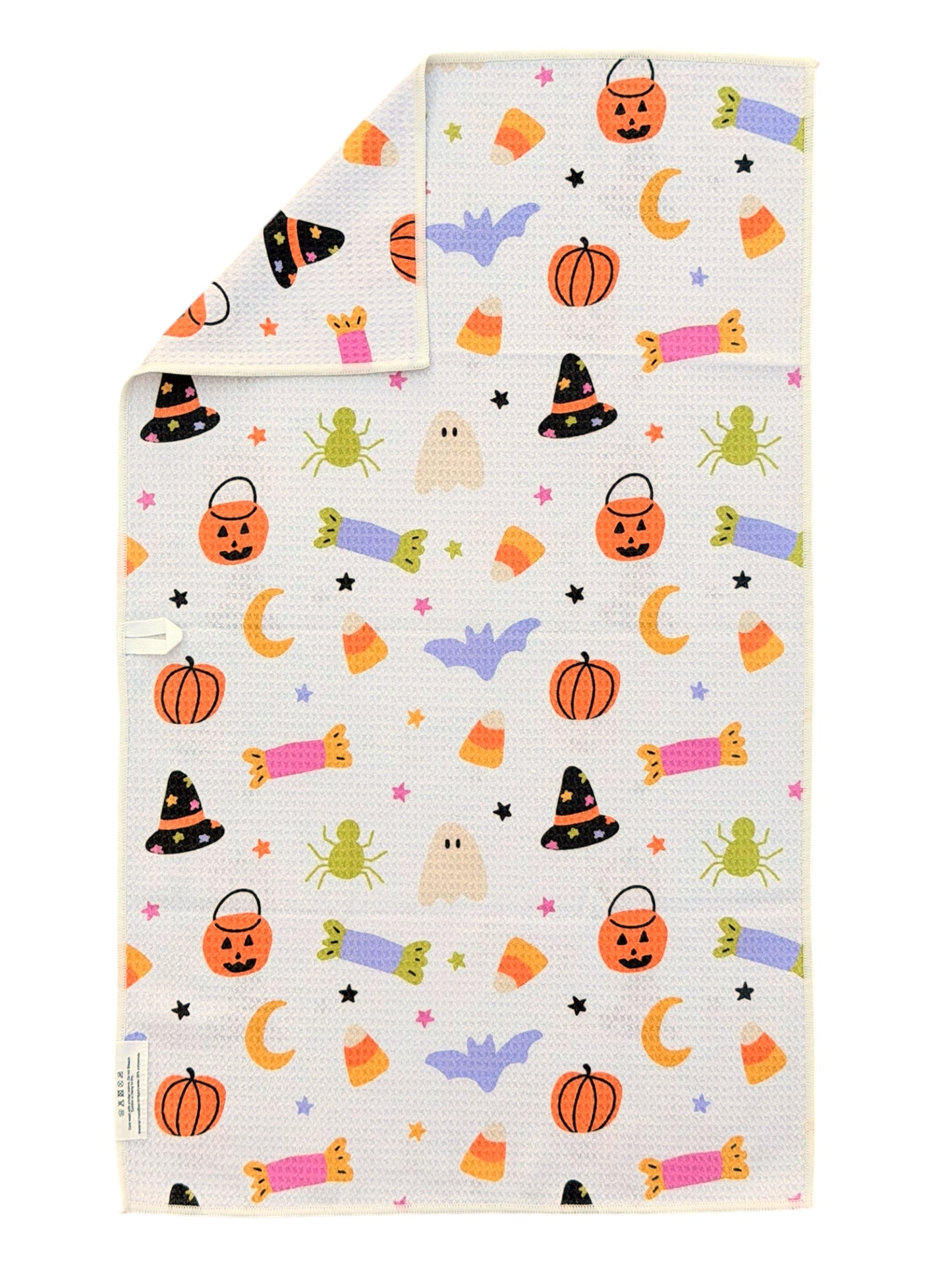 Trick-Or-Treat Scatter: Double-Sided Hand Towel