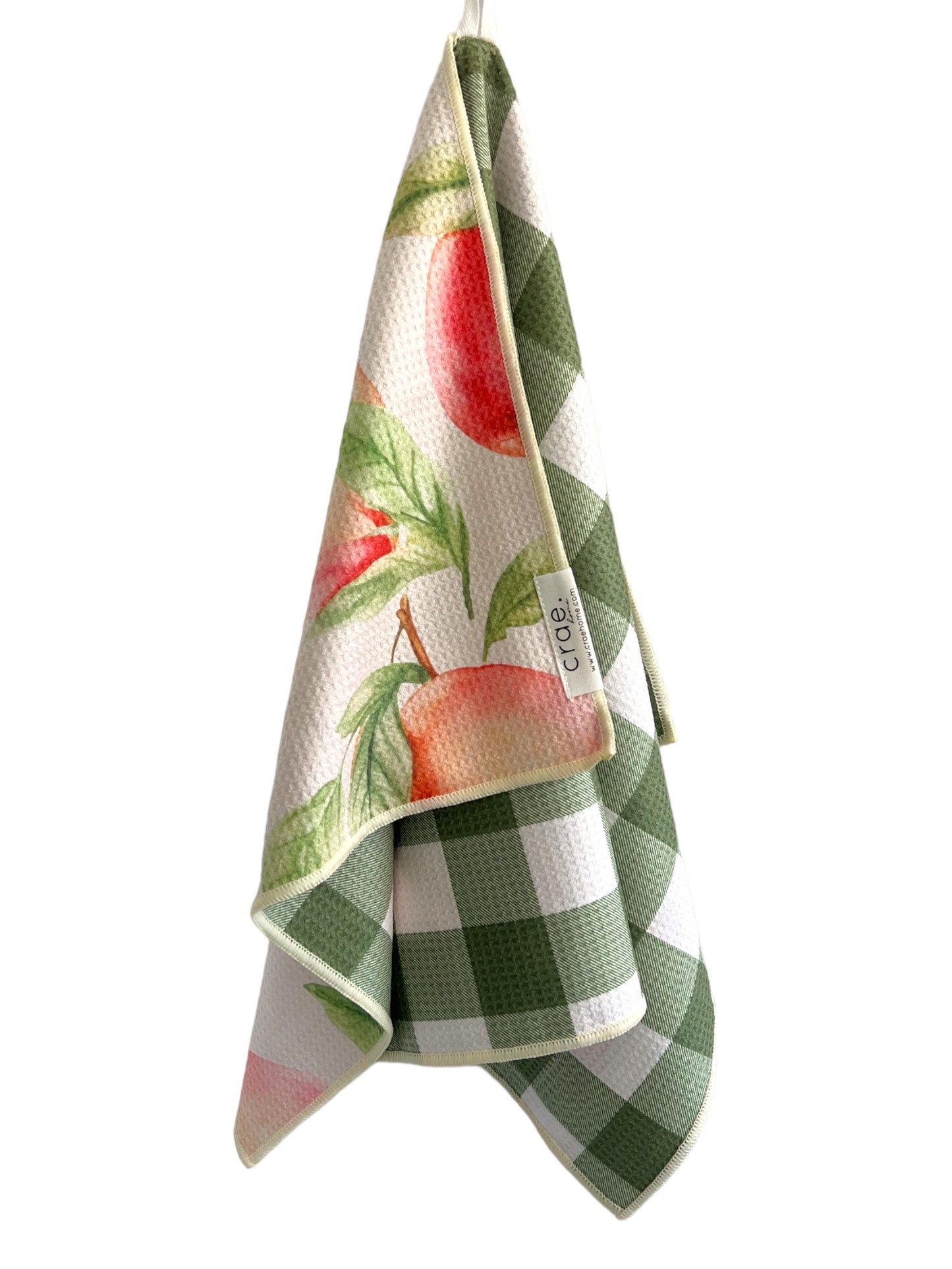 Peaches and Cream: Reversible Hand Towel