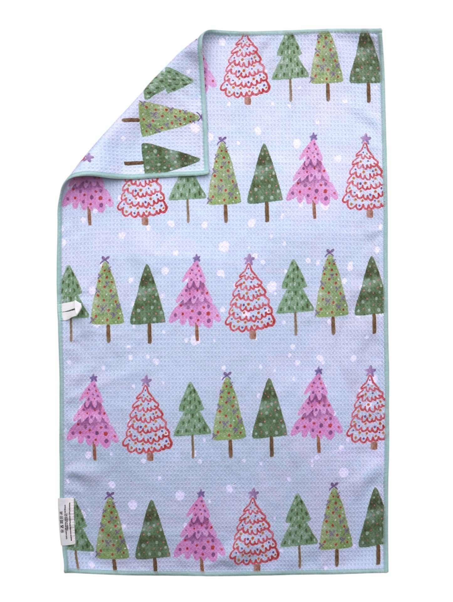 Sprinkled Pines: Double-Sided Hand Towel