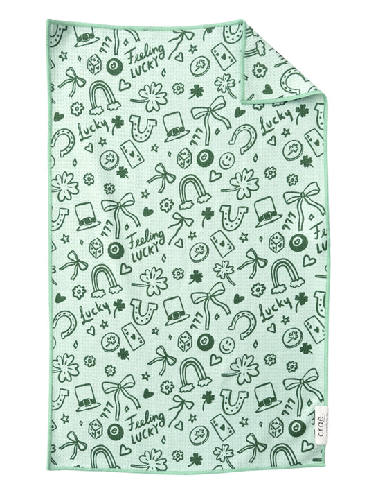 Feeling Lucky: Double-Sided Hand Towel