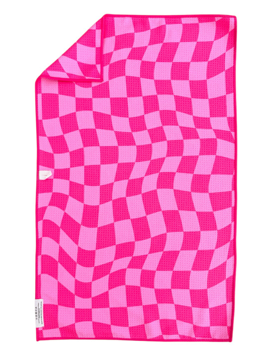 Pinkstir: Double-Sided Hand Towel