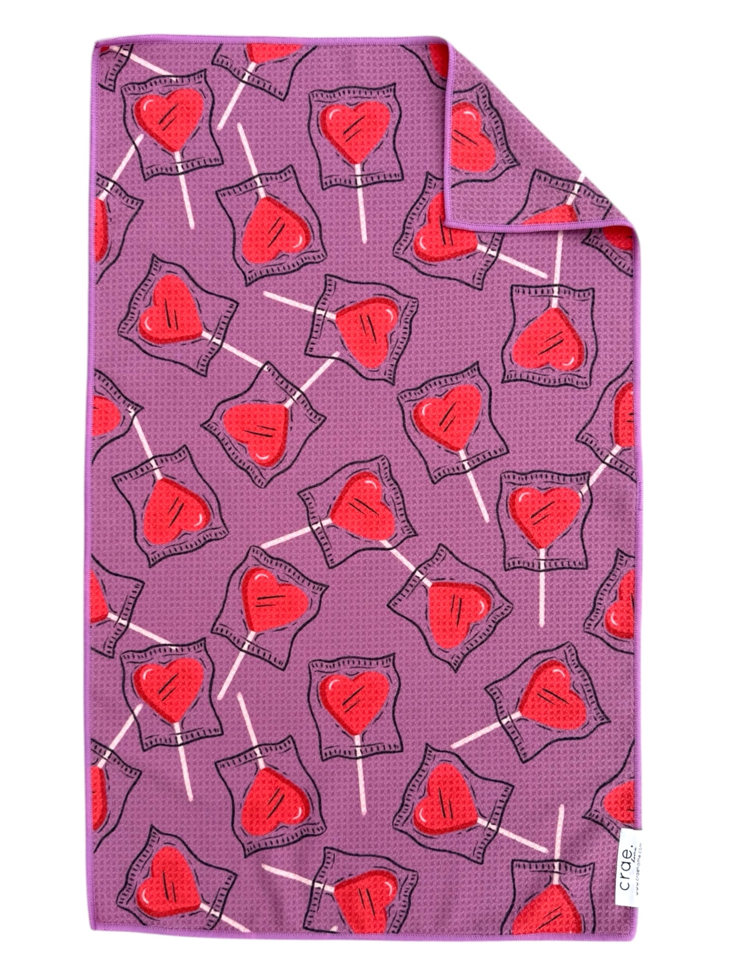 I’m A Sucker For You: Double-Sided Hand Towel