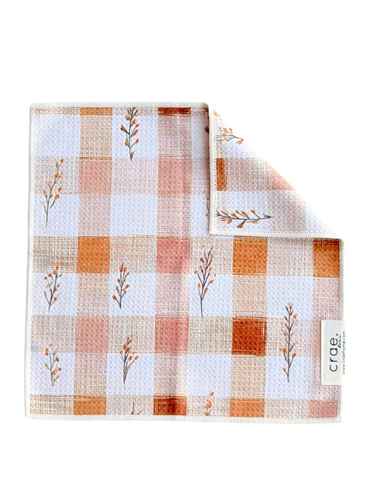 Rustic Charm: Double-Sided Washcloth
