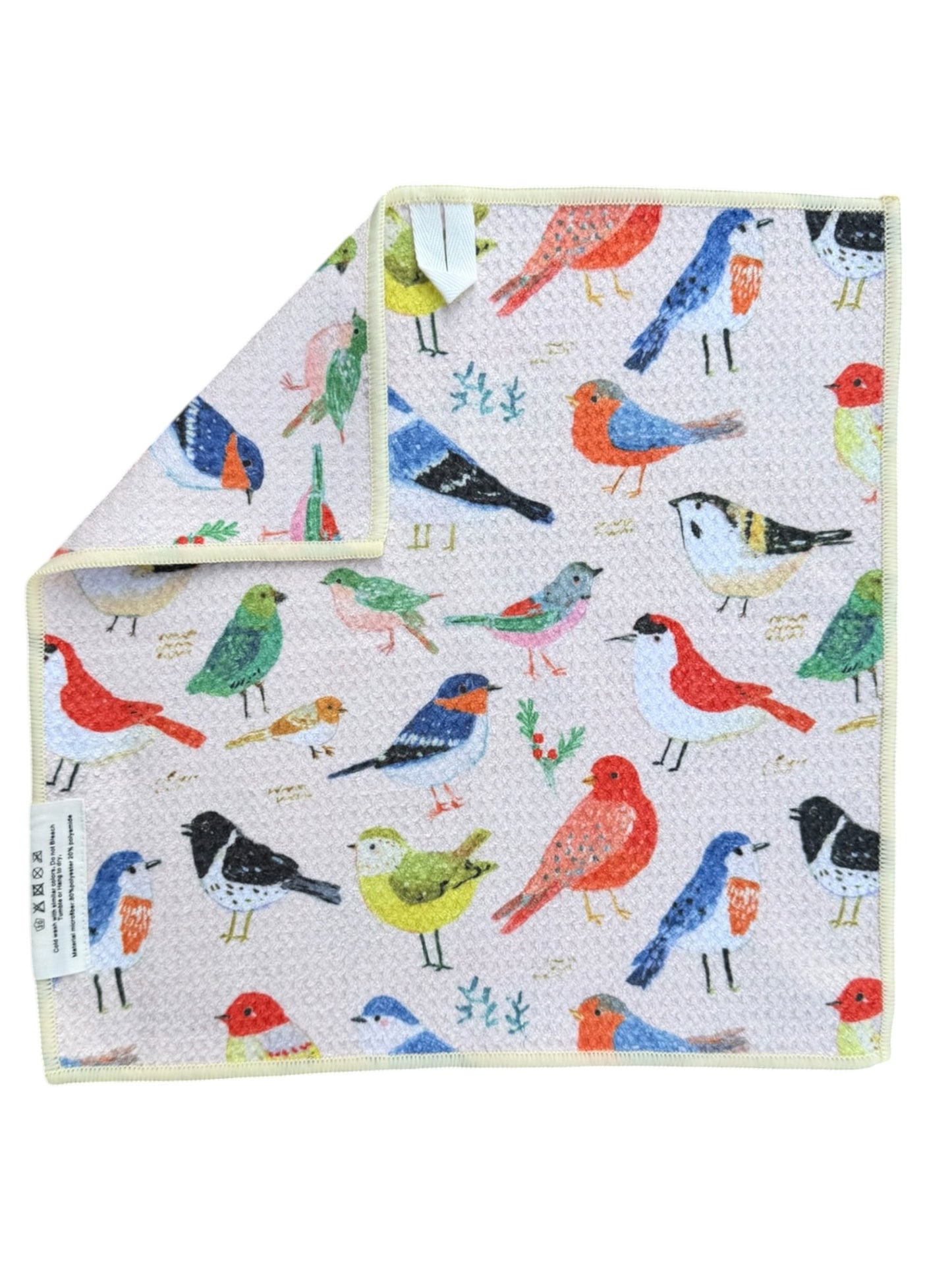 Chirp & Cheer: Double-Sided Washcloth