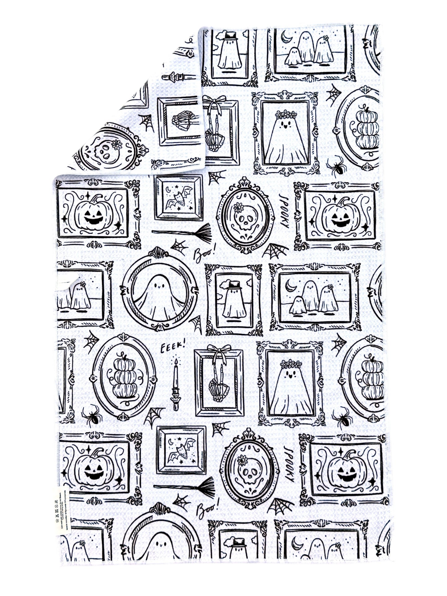 Ghostly Gallery: Double-Sided Hand Towel