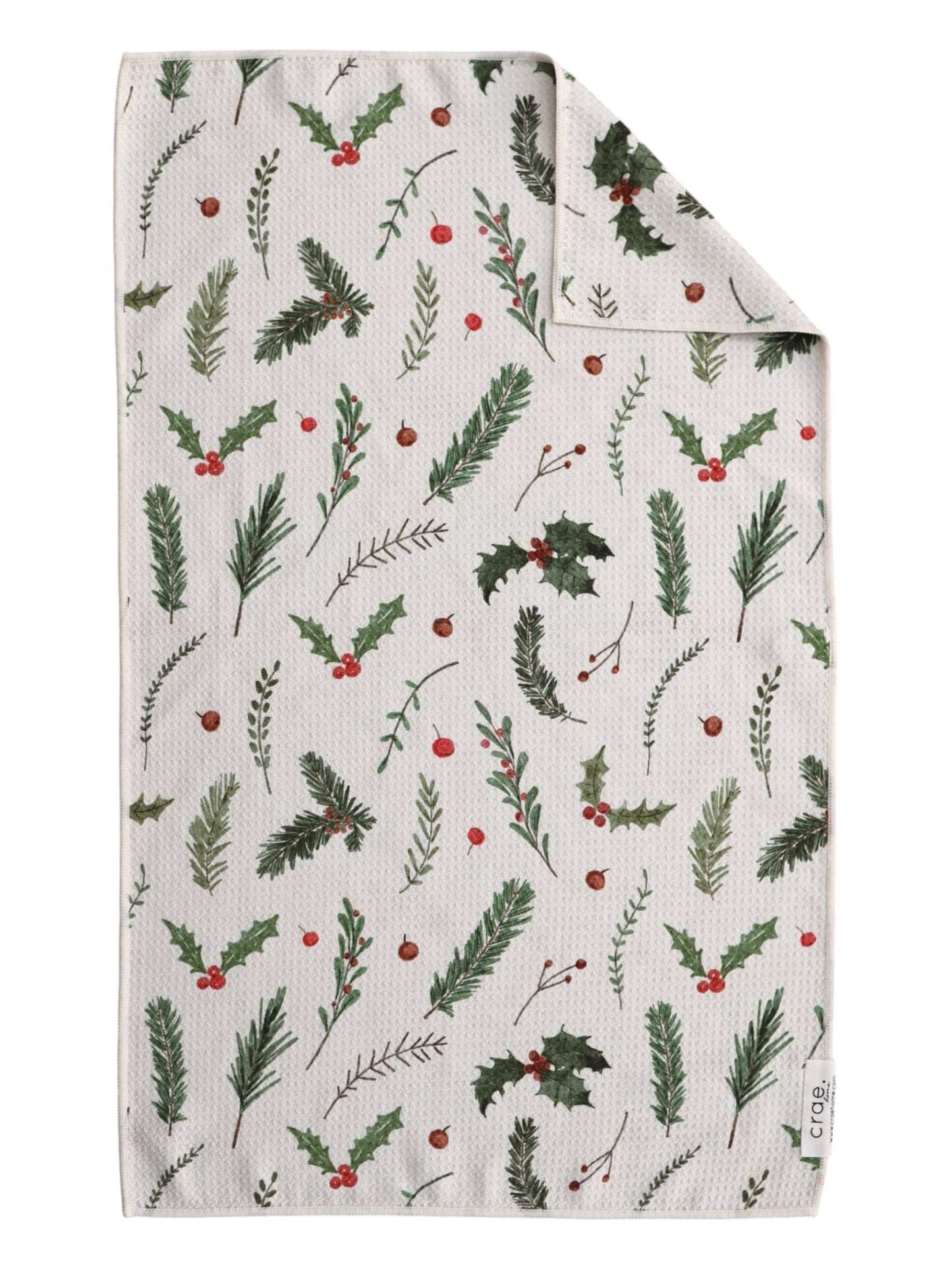 Berry and Branch: Double-Sided Hand Towel