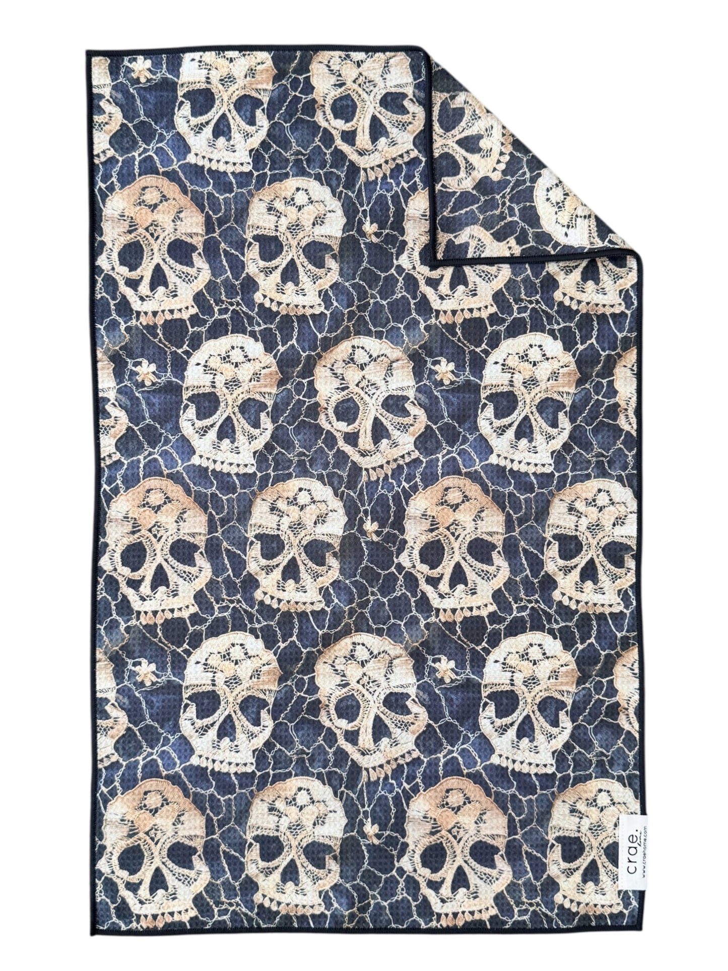 Bone Voyage: Double-Sided Hand Towel