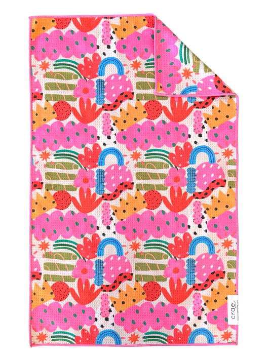 Princess Pufflepuff: Double-Sided Hand Towel