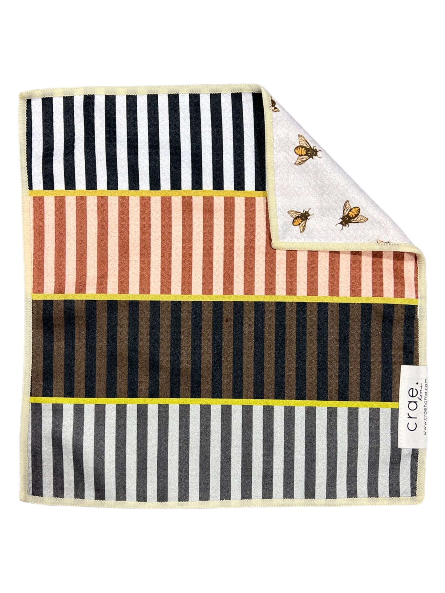 Clarice/Milk and Honey: Reversible-Hand Towel Washcloth Set