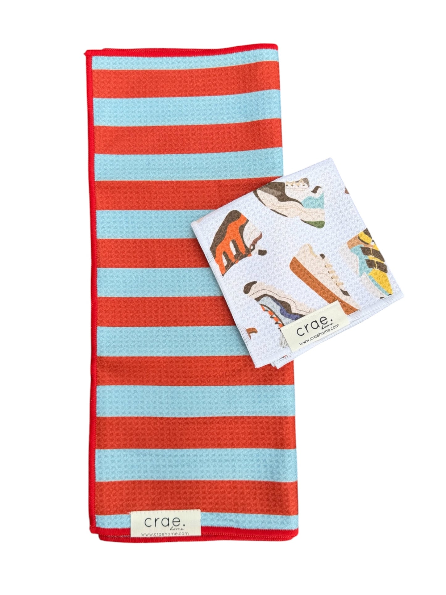 Henry/My Kicks: Double Sided-Hand Towel Washcloth Set