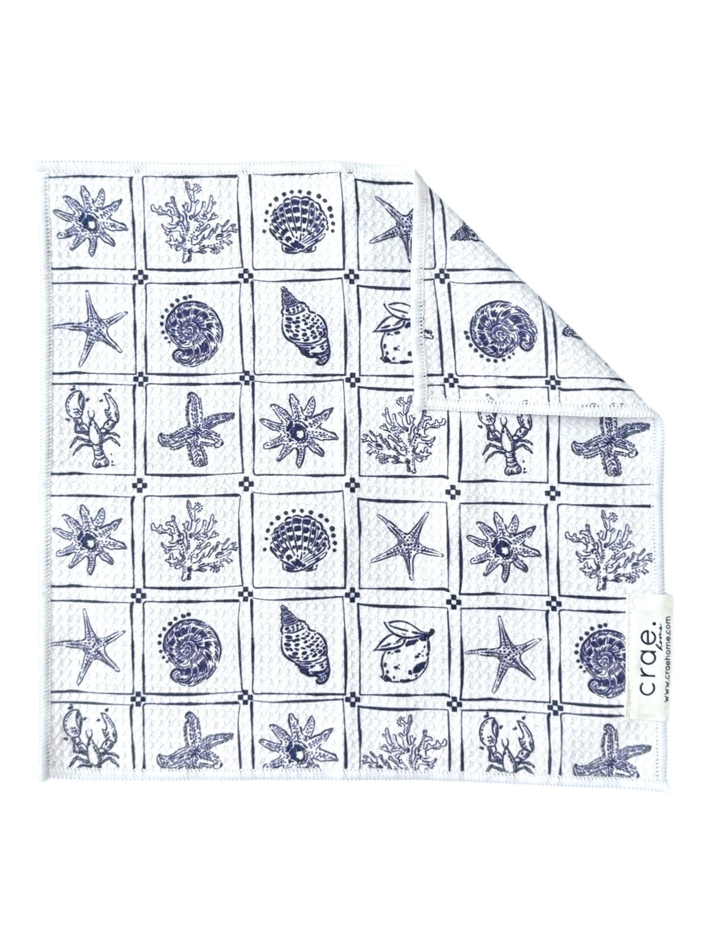 Gone Coastal: Double-Sided Washcloth