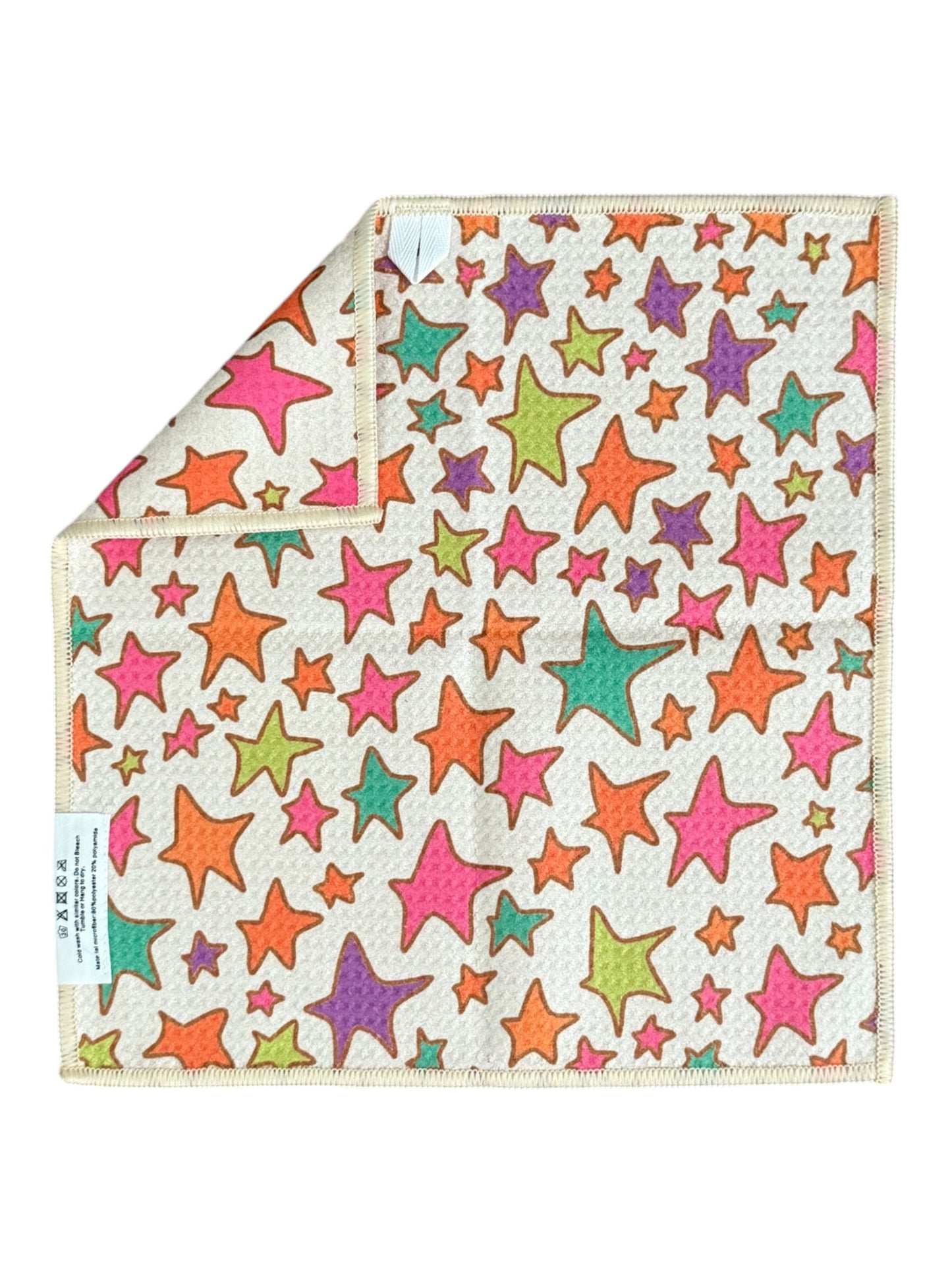 Star-Burst: Double-Sided Washcloth