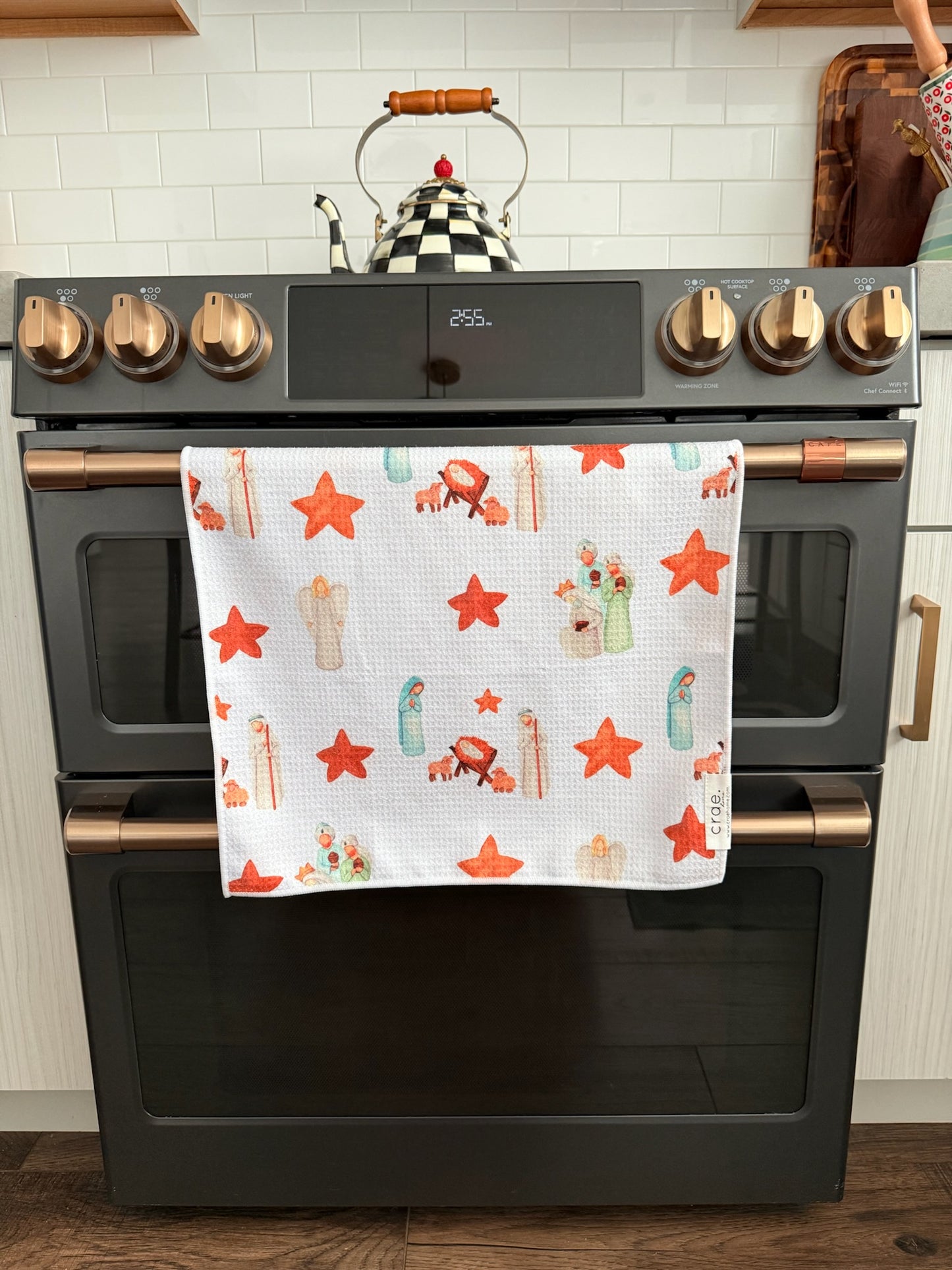 O Holy Night: Double-Sided Hand Towel