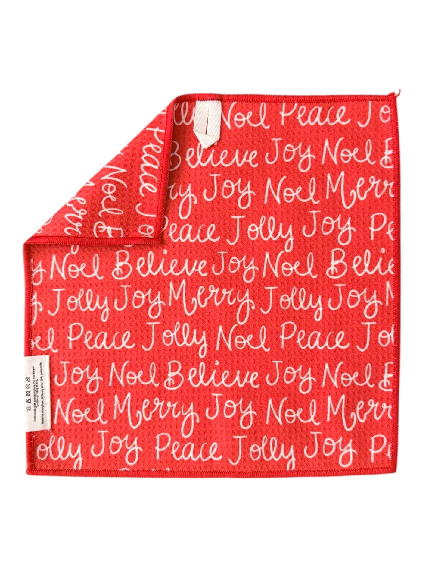 Seasons Greetings: Double-Sided Washcloth