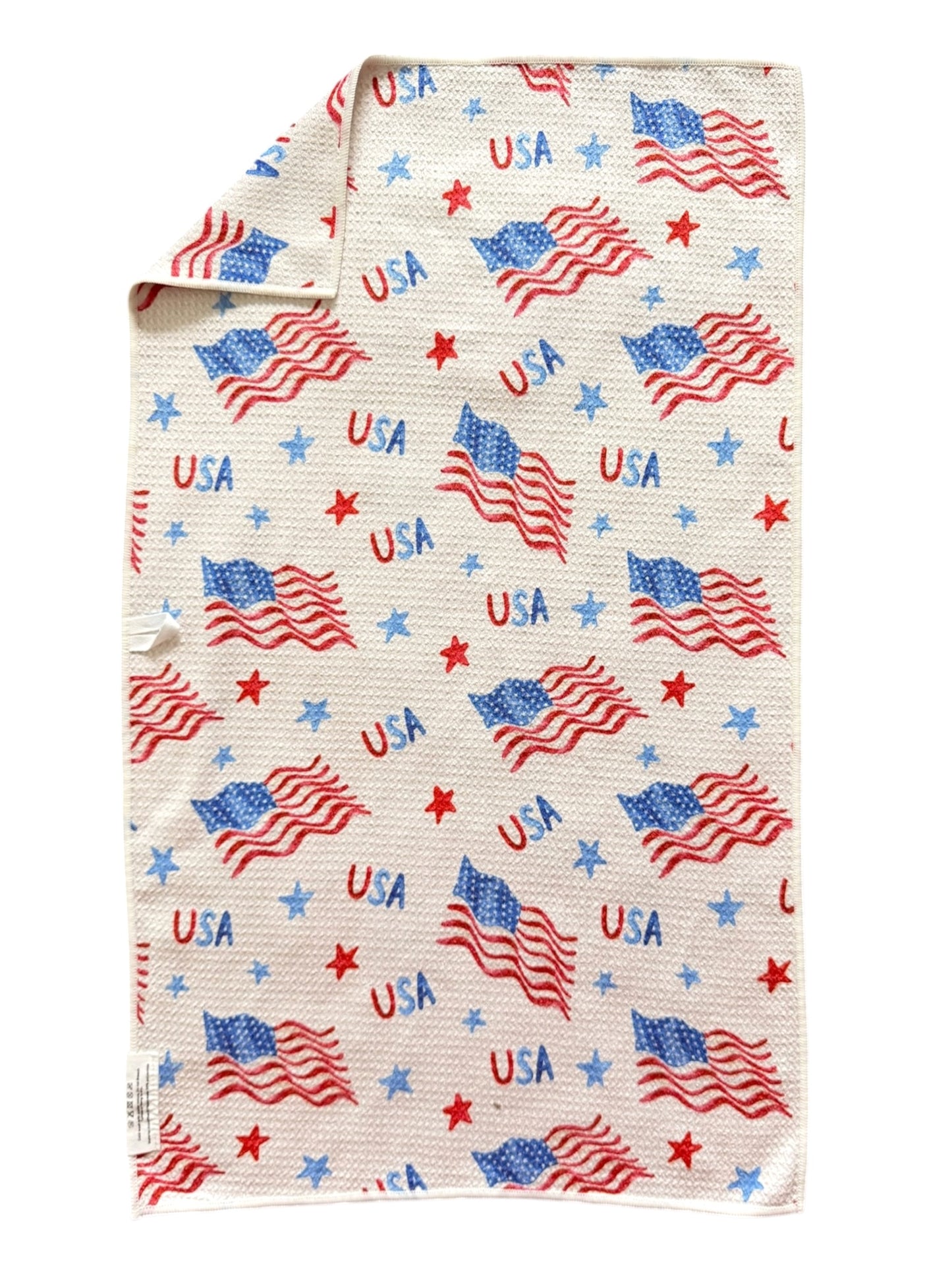 Liberty Wave: Double-Sided Hand Towel