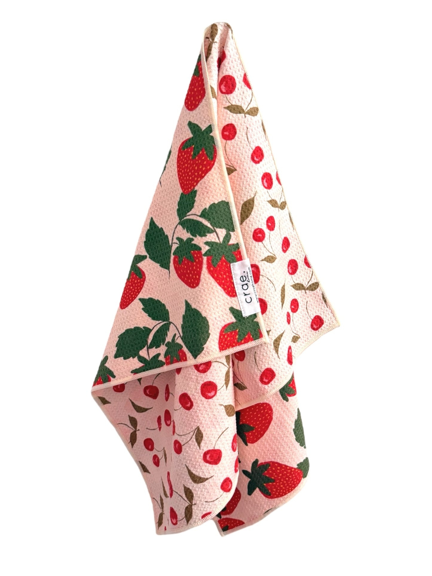 Berries & Cherries: Reversible Hand Towel