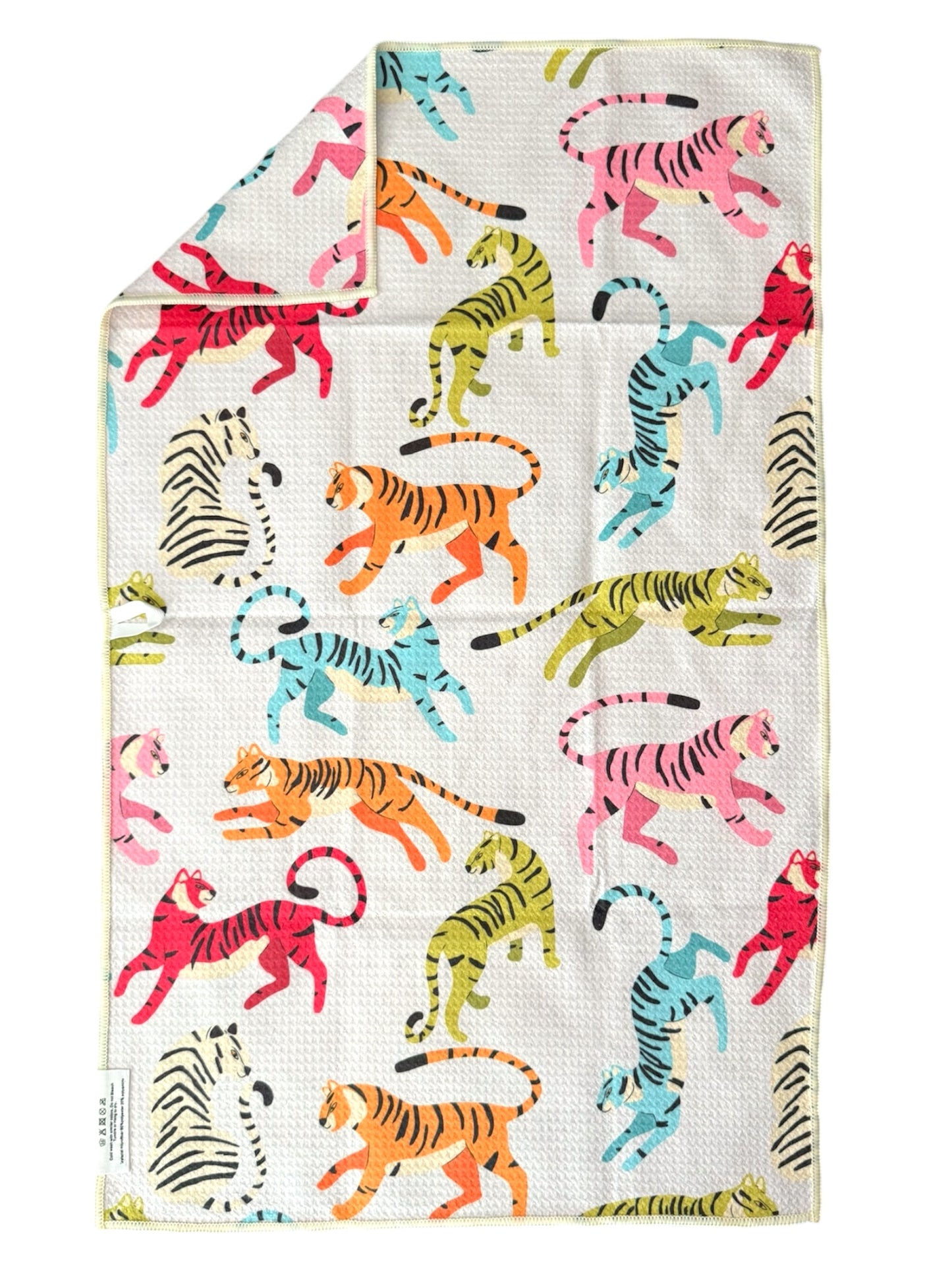 Colorful Rawr: Double-Sided Hand Towel