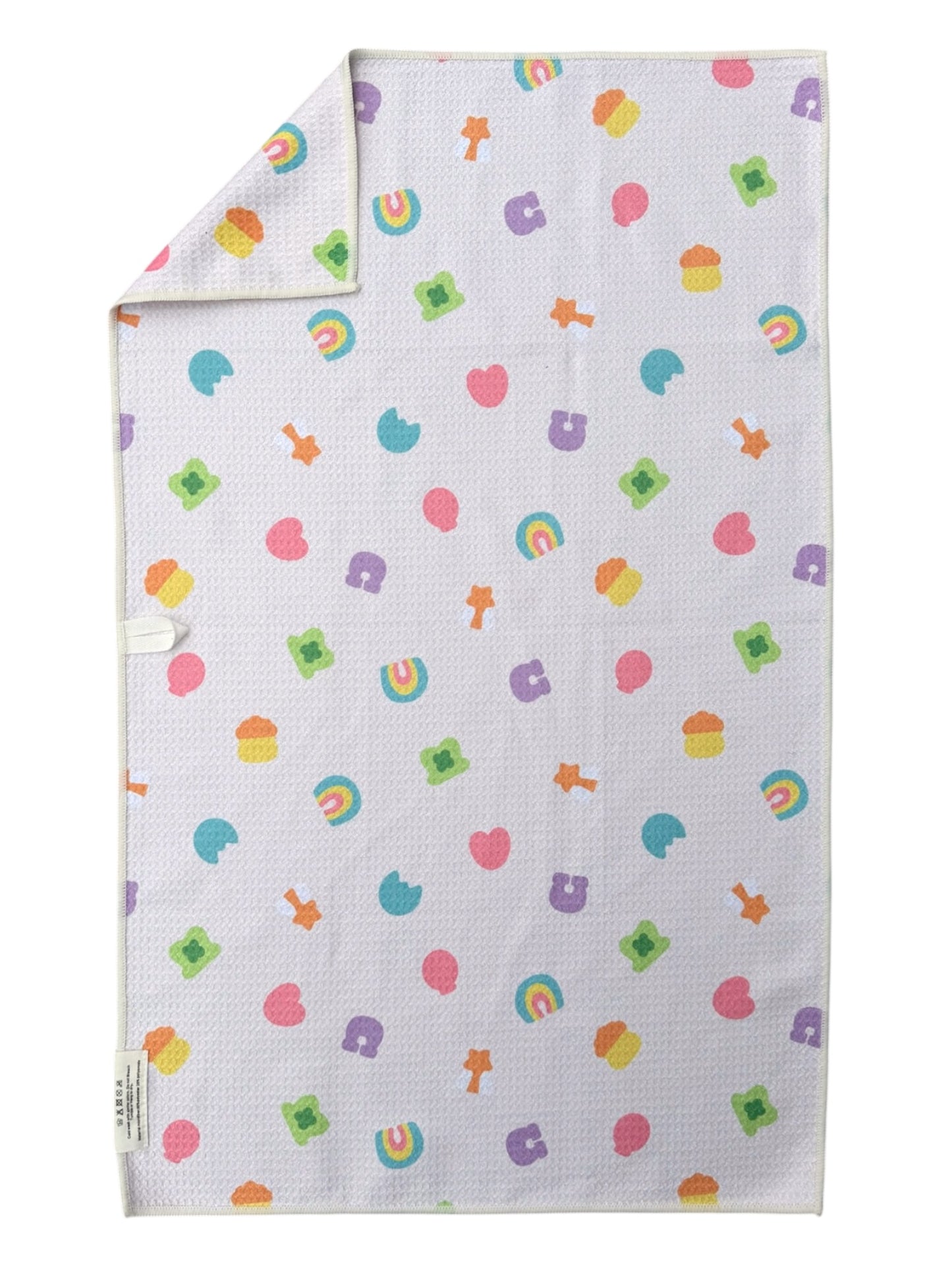 Rainbow Luck: Double-Sided Hand Towel