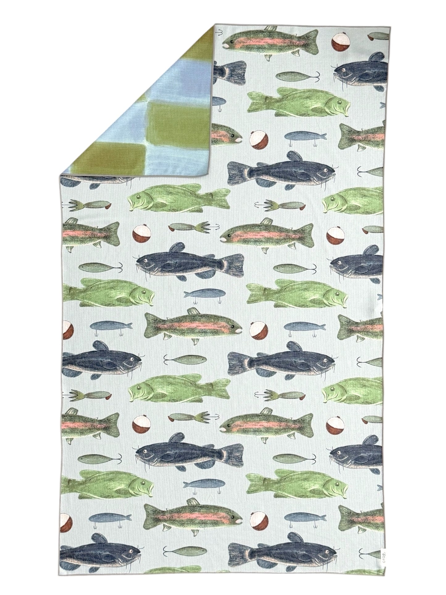 Reel Fun Pool Towel: Reversible