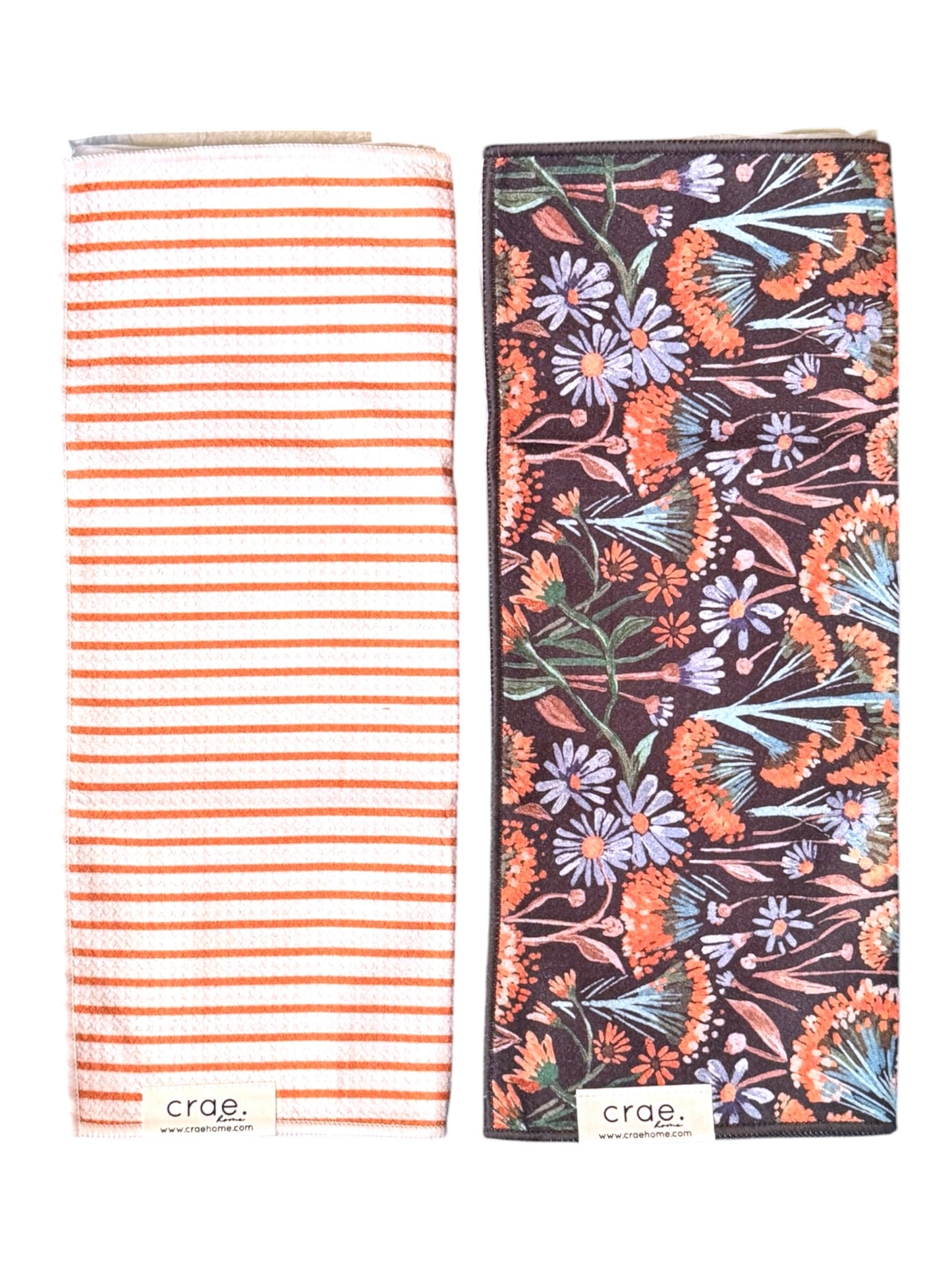 Pinner Rust/Dandy: 2 Double Sided-Hand Towel Set