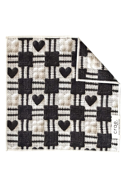 Amour: Double-Sided Washcloth