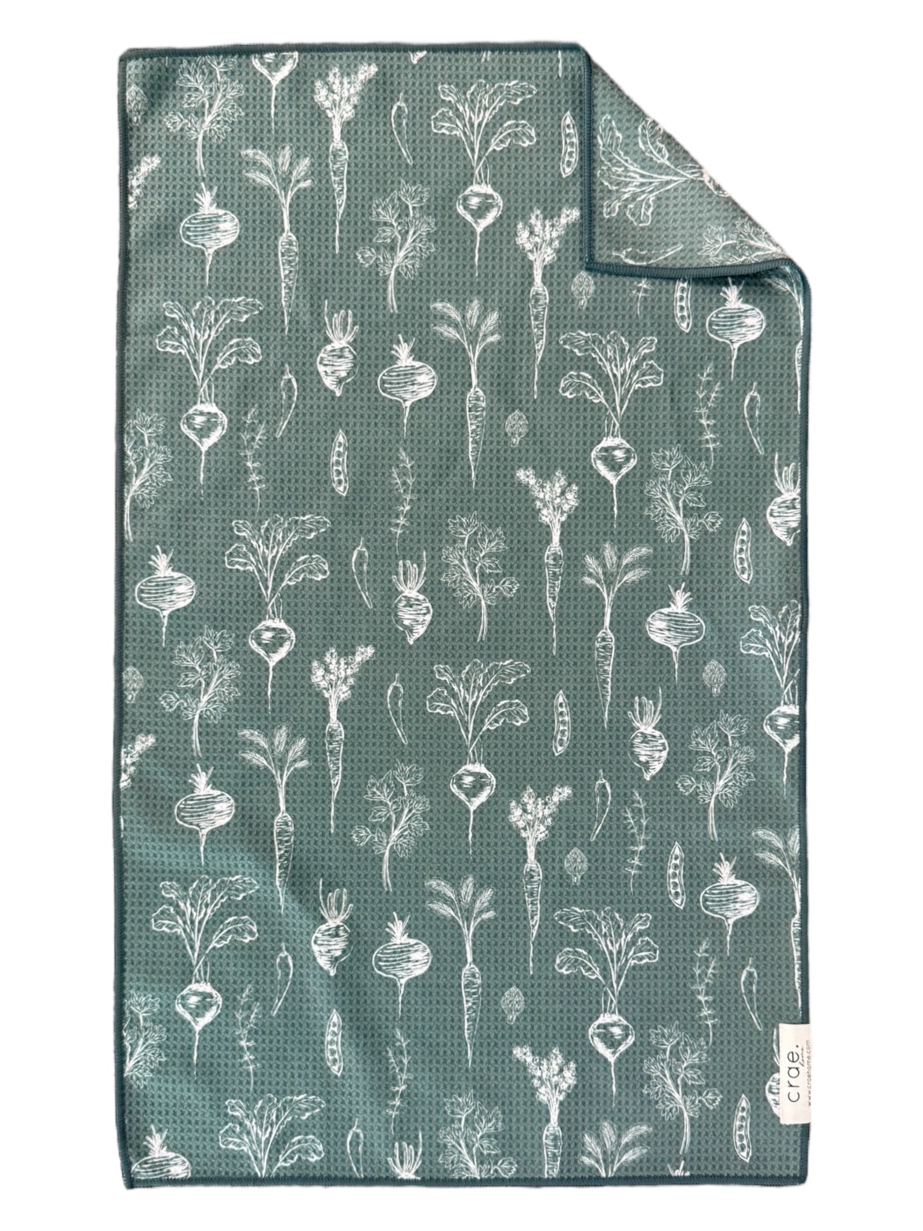 Green Thumb: Double-Sided Hand Towel