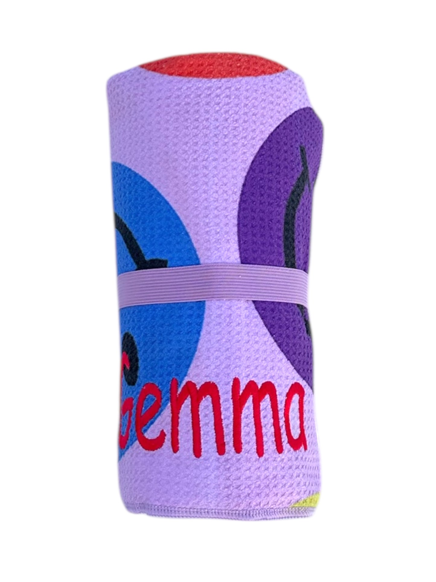 Happy Life Pool Towel: Reversible