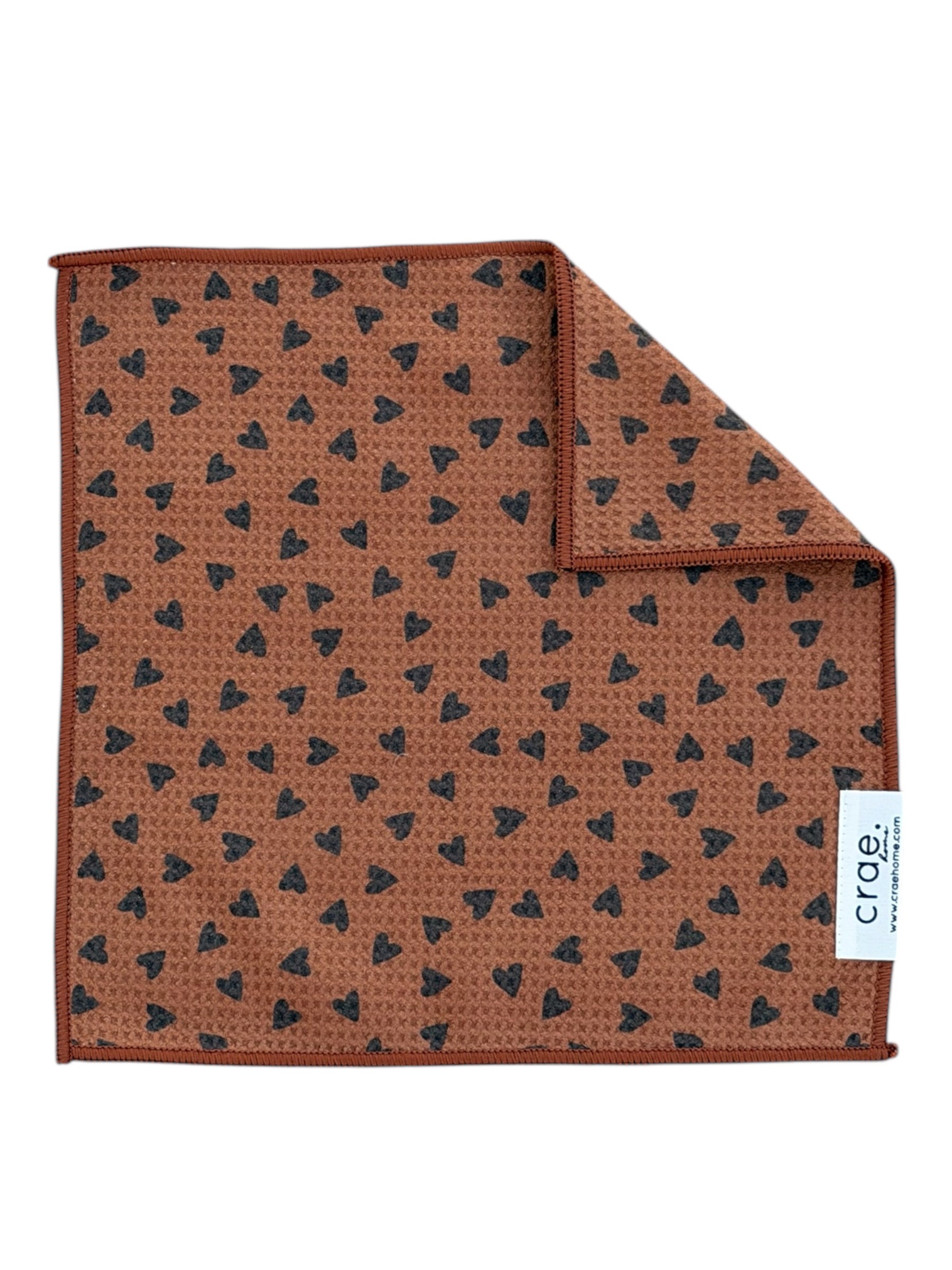 Espresso My Heart: Double-Sided Washcloth