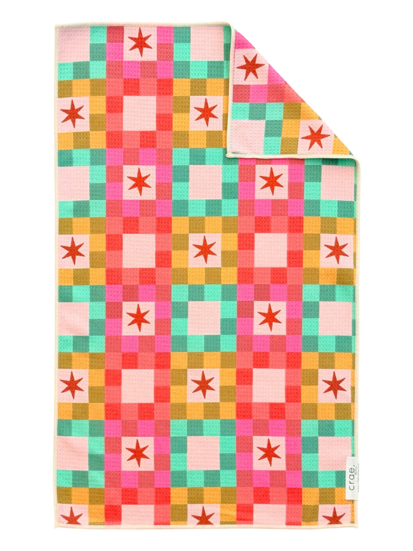 Haven/Juicy: 2 Double Sided-Hand Towel Set