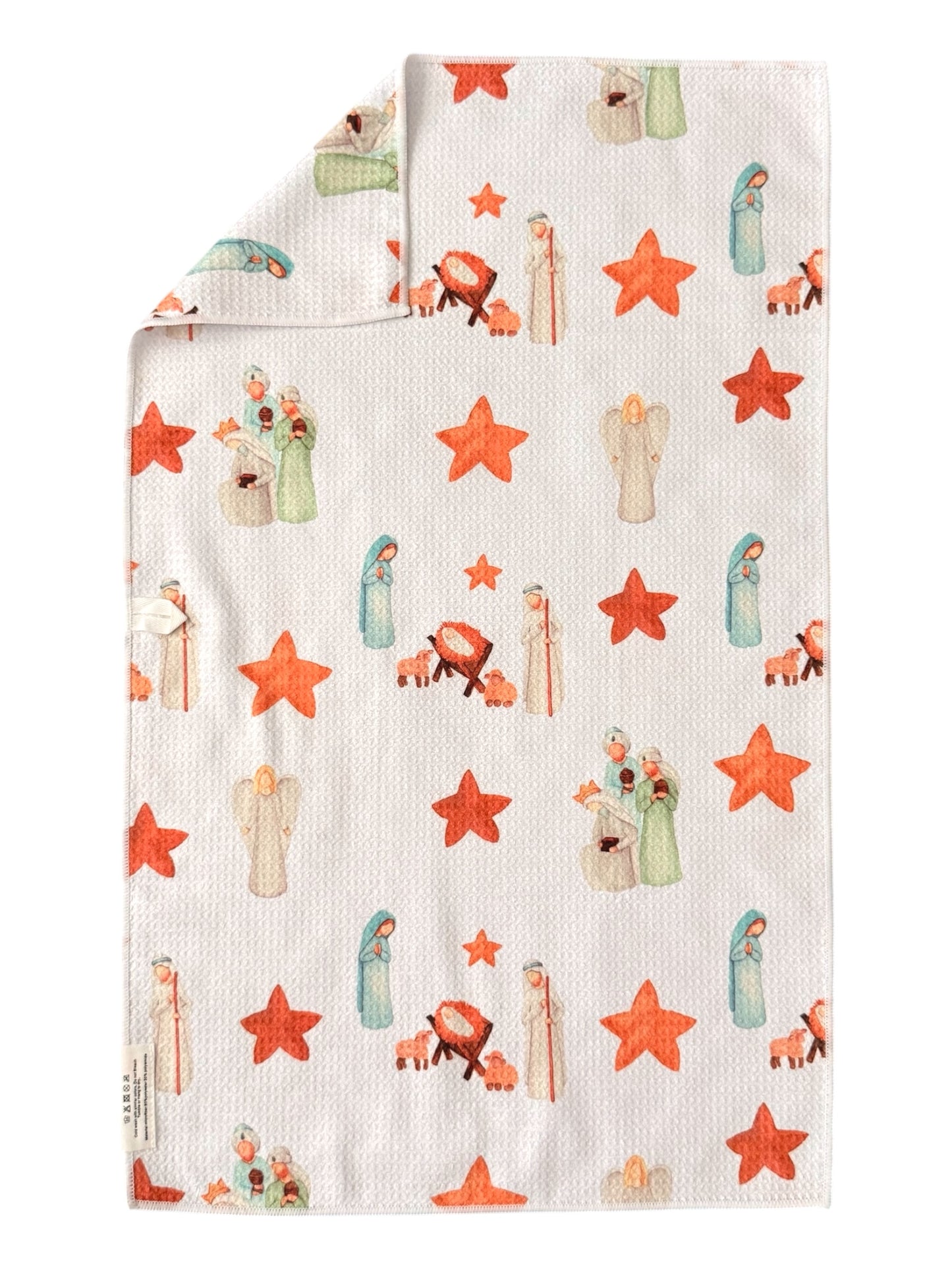 O Holy Night: Double-Sided Hand Towel