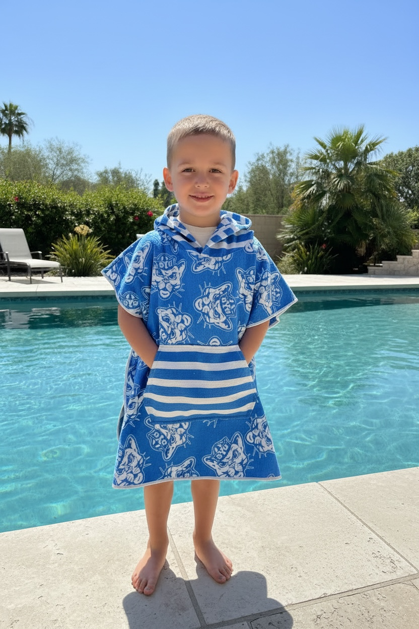 Cougy Boys: Reversible Poncho