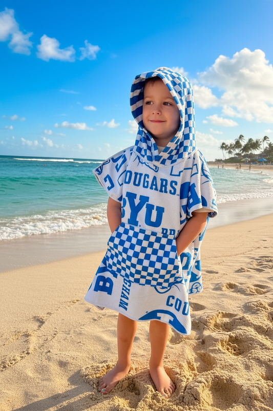 Cougy Boys: Reversible Poncho