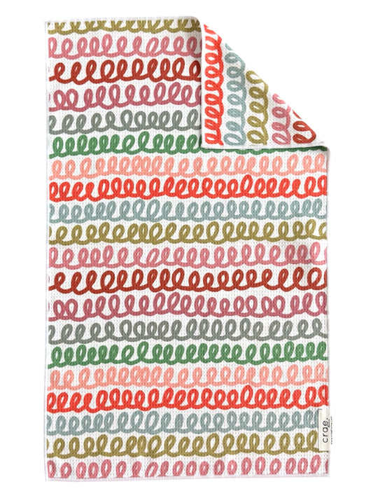 Studio Stripe: Double-Sided Hand Towel