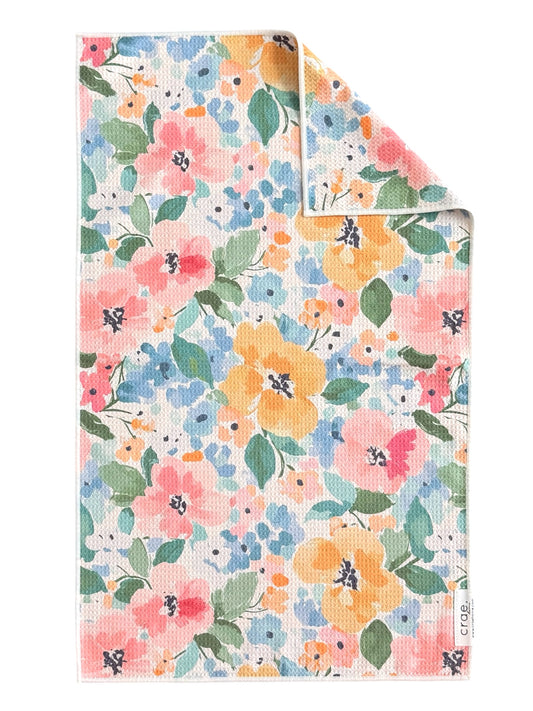 Fresh Cut Florals: Double-Sided Hand Towel