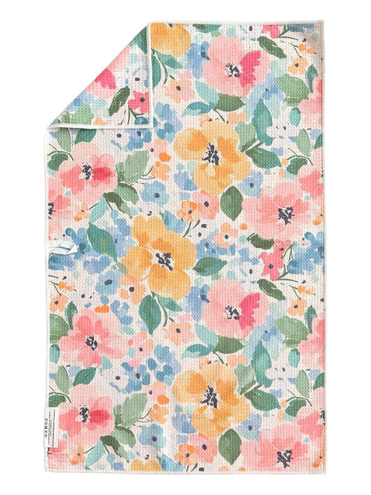 Fresh Cut Florals: Double-Sided Hand Towel