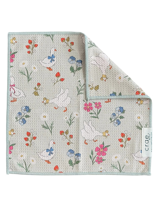 Willow Goose: Double-Sided Washcloth