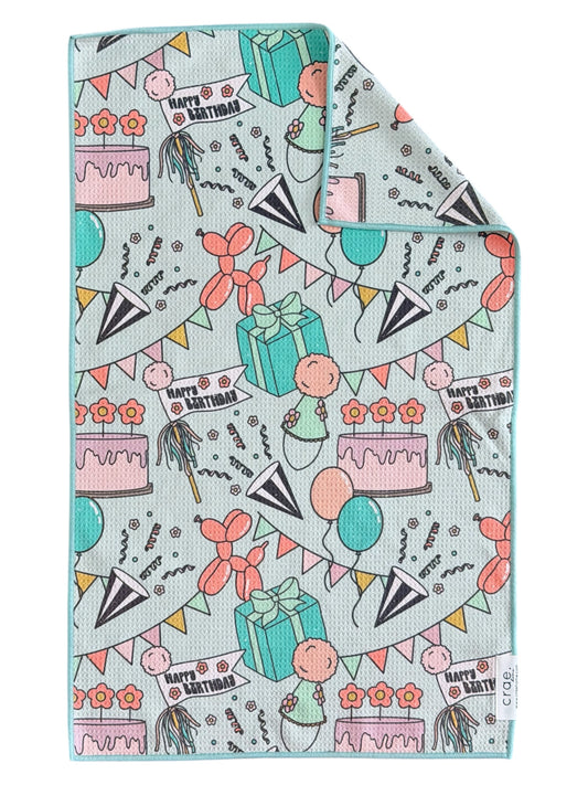 Born To Party: Double-Sided Hand Towel