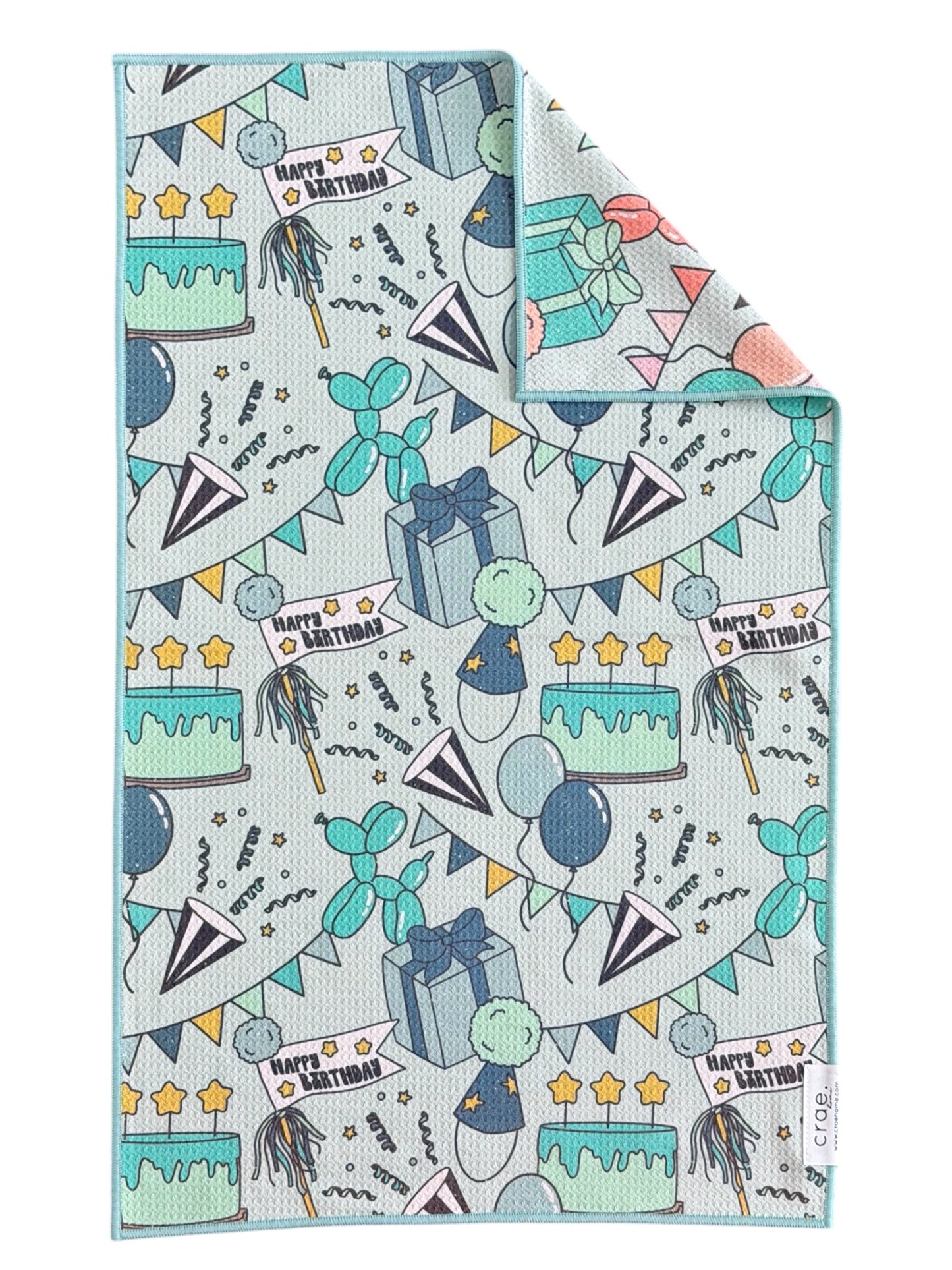 Party Pop: Double-Sided Hand Towel