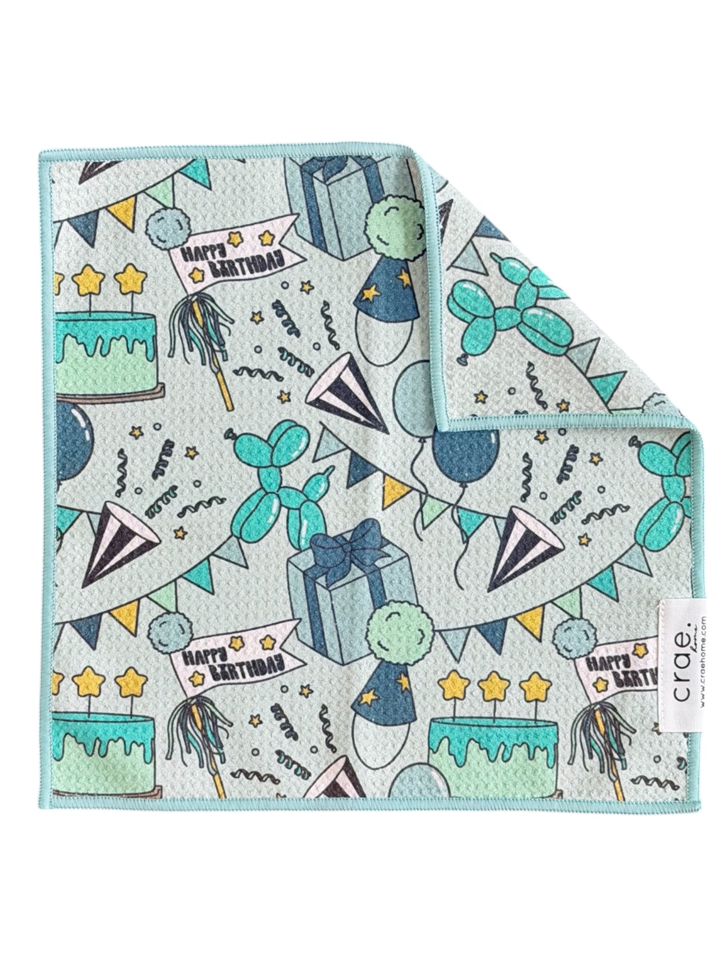 Party Pop: Double-Sided Washcloth