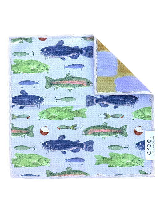 Reel Fun: Reversible Washcloth