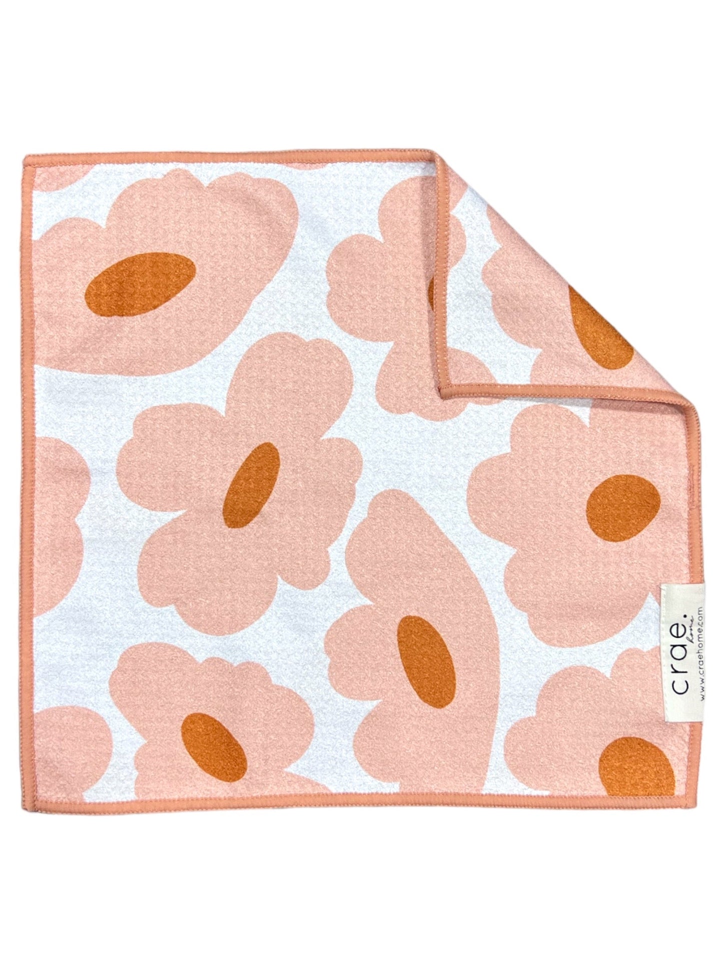 Flower Power: Set of 5 Washcloths