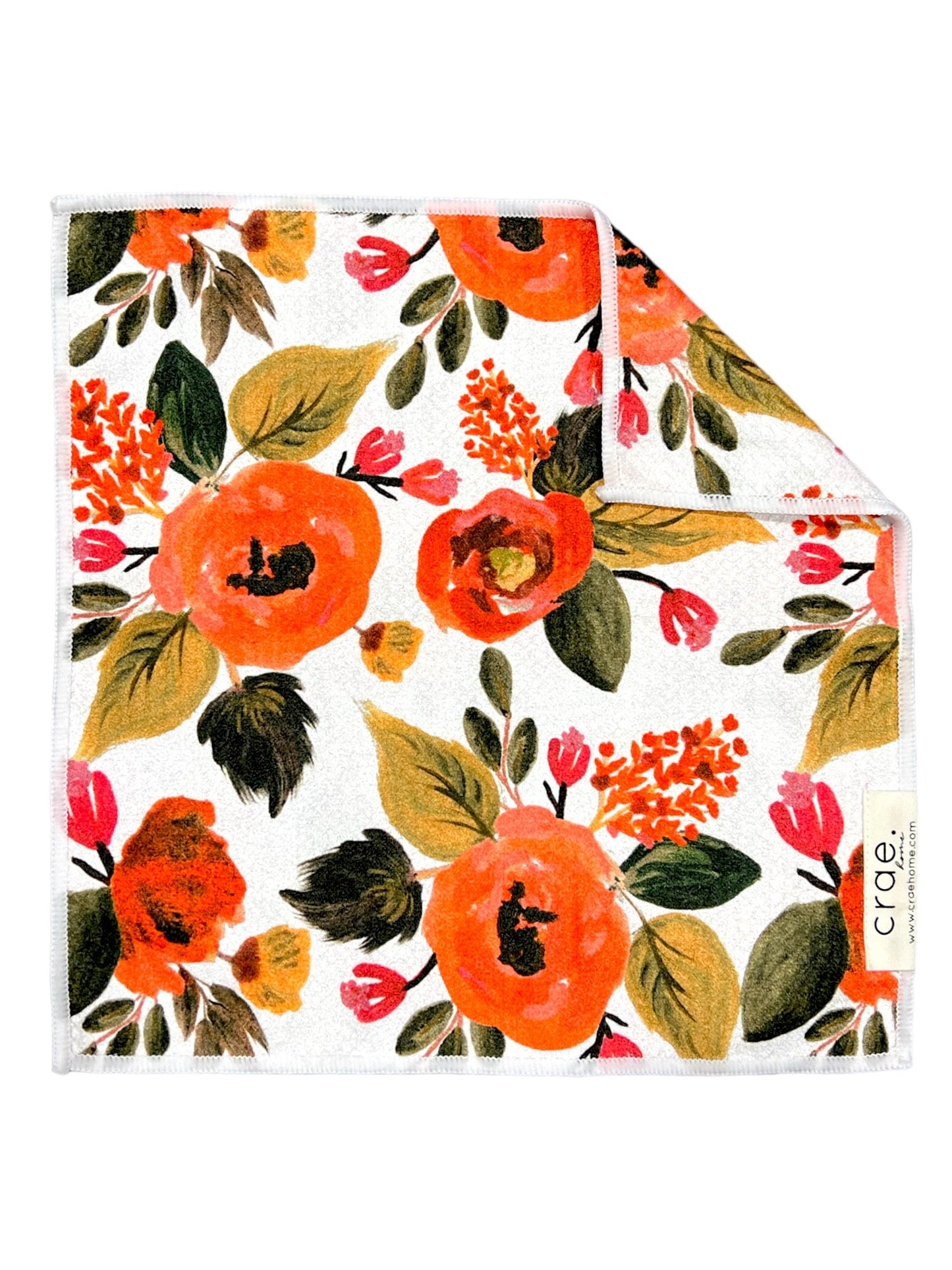 Flower Power: Set of 5 Washcloths
