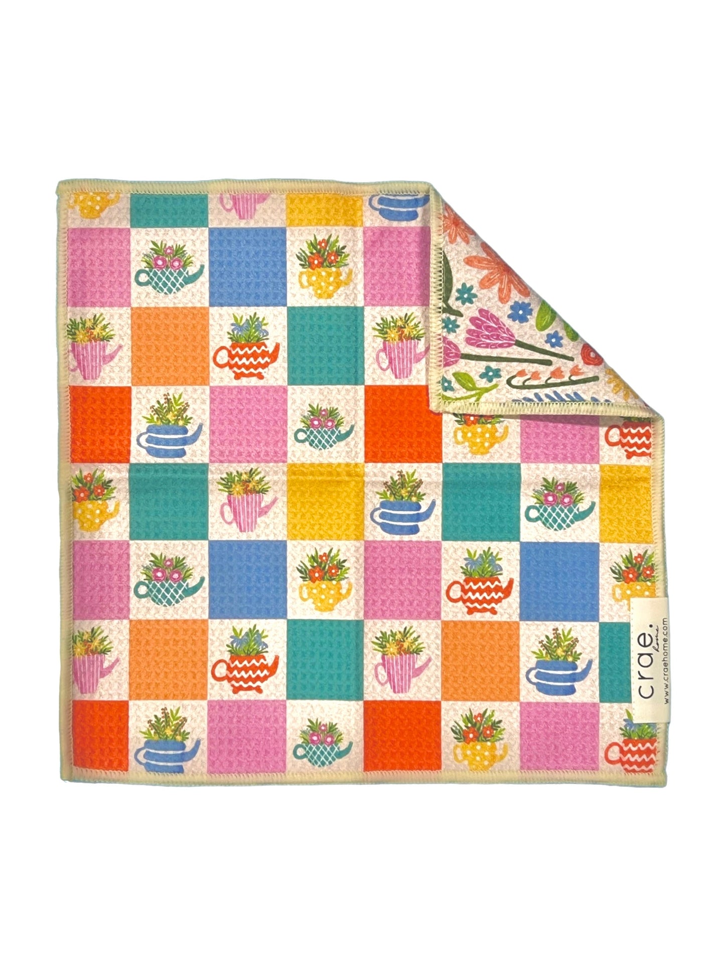 A Happy Mix: Set of 5 Washcloths