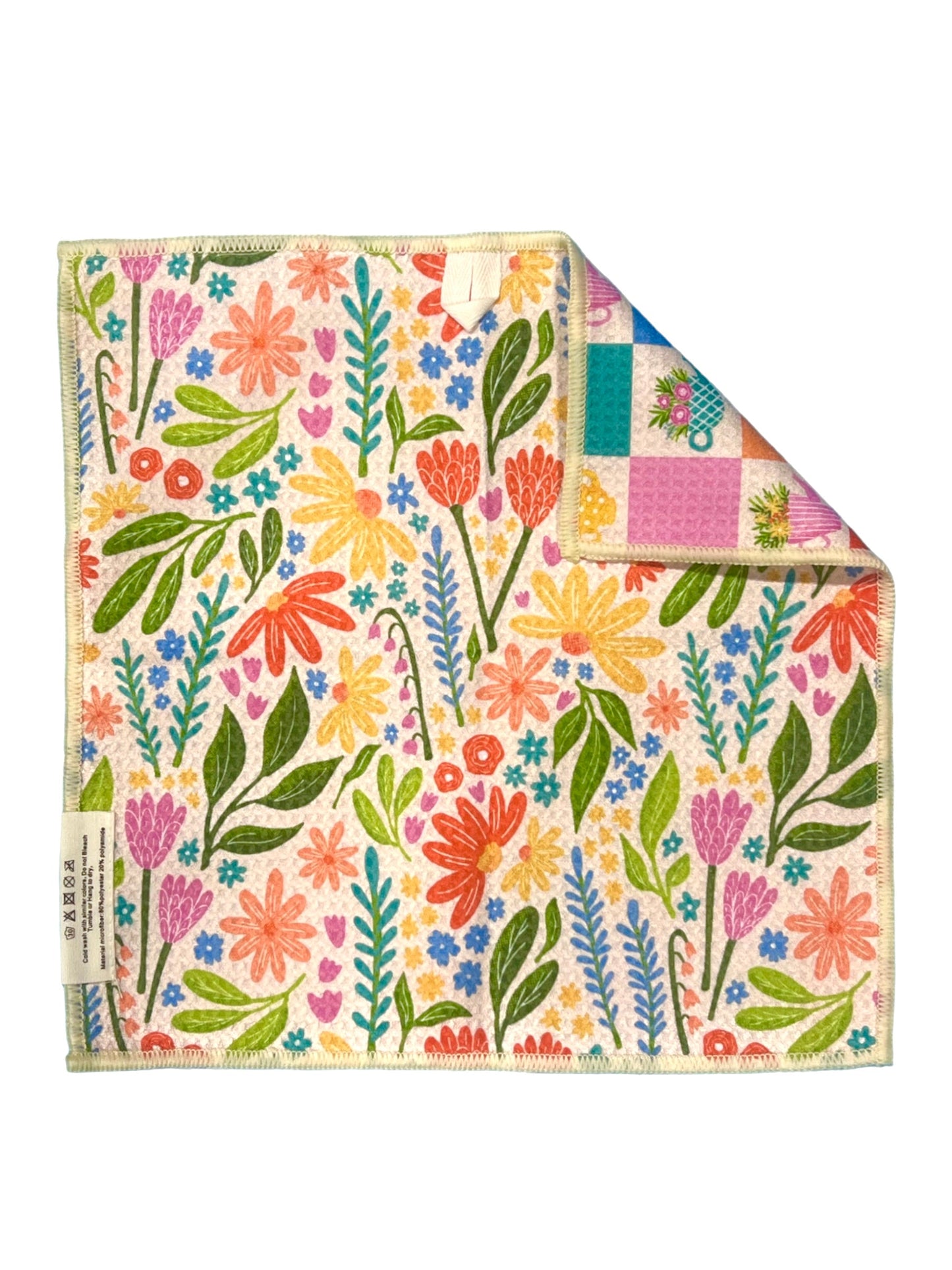 A Happy Mix: Set of 5 Washcloths