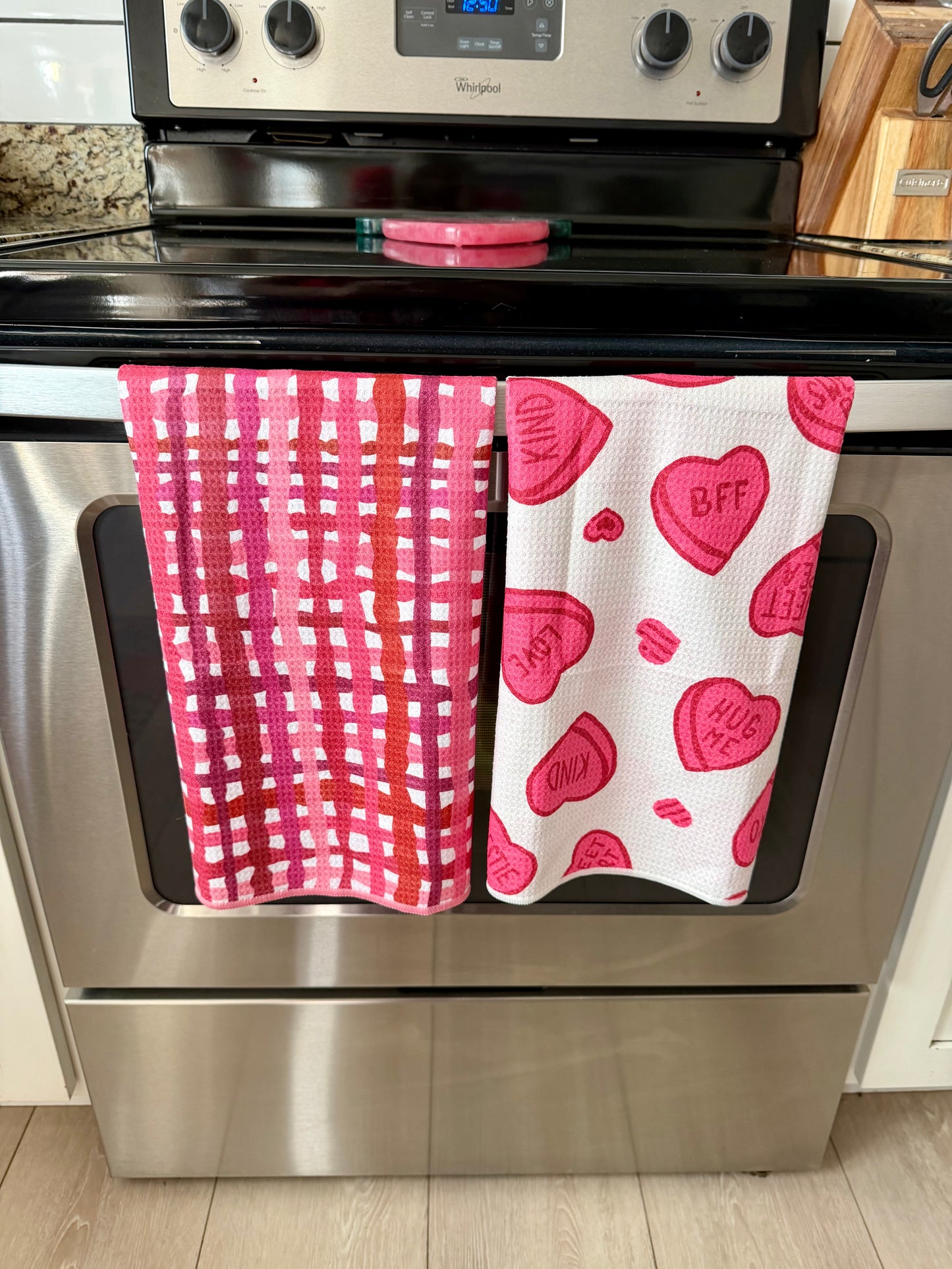 Plaid about you: Double-Sided Hand Towel