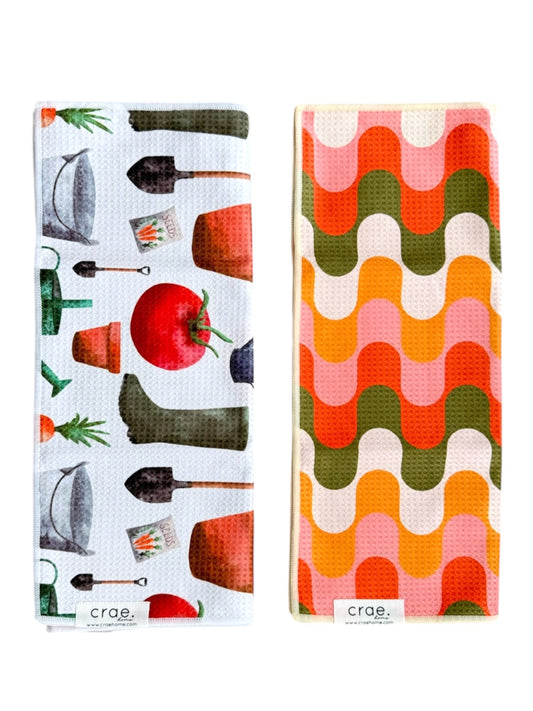 Sow/The Flip Side: 2 Double Sided-Hand Towels