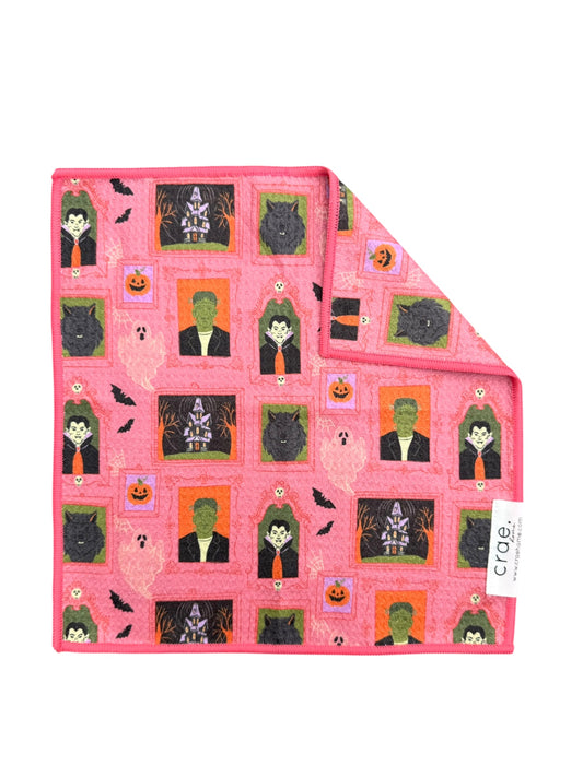 Haunted Portraits: Double-Sided Washcloth