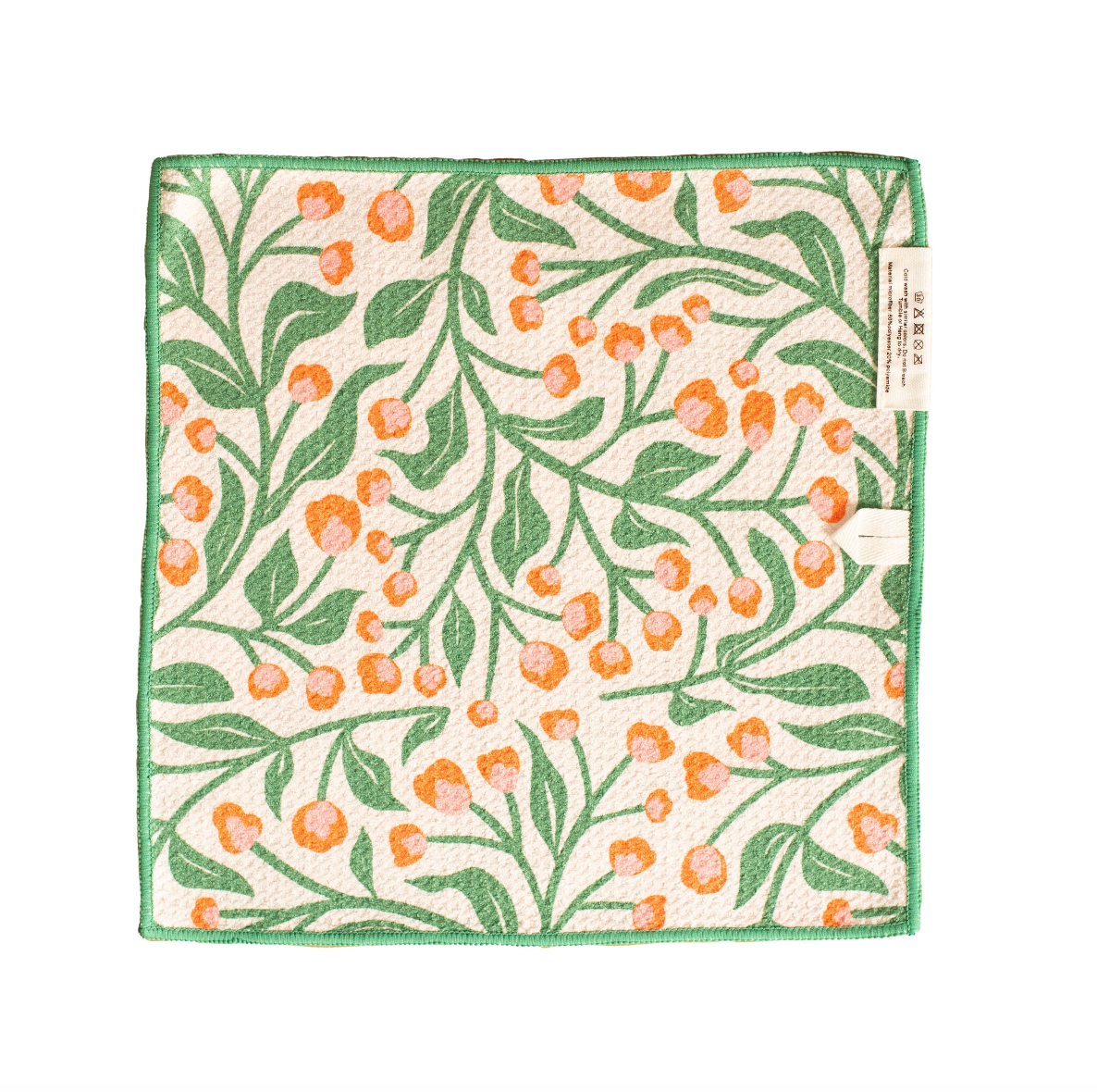 Olive Gardenia: Reversible Washcloth