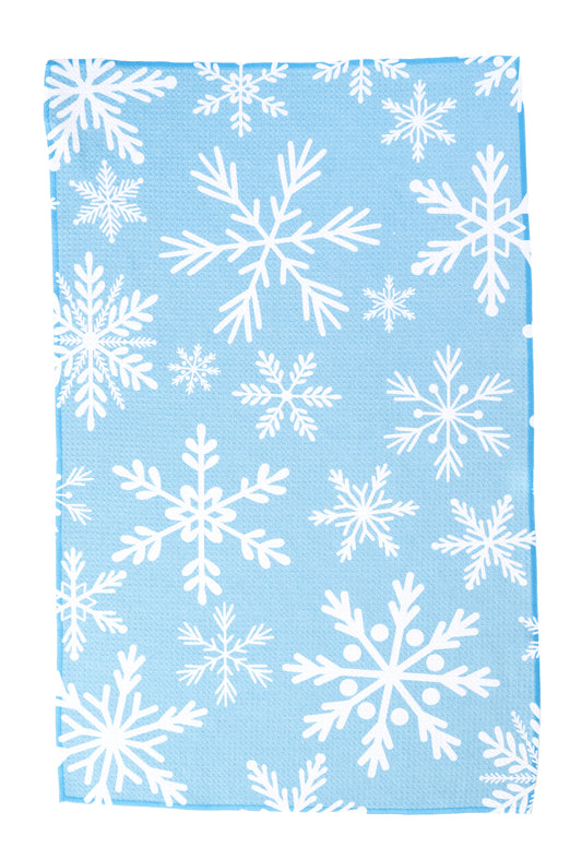 Snowfall: Single-Sided Hand Towel