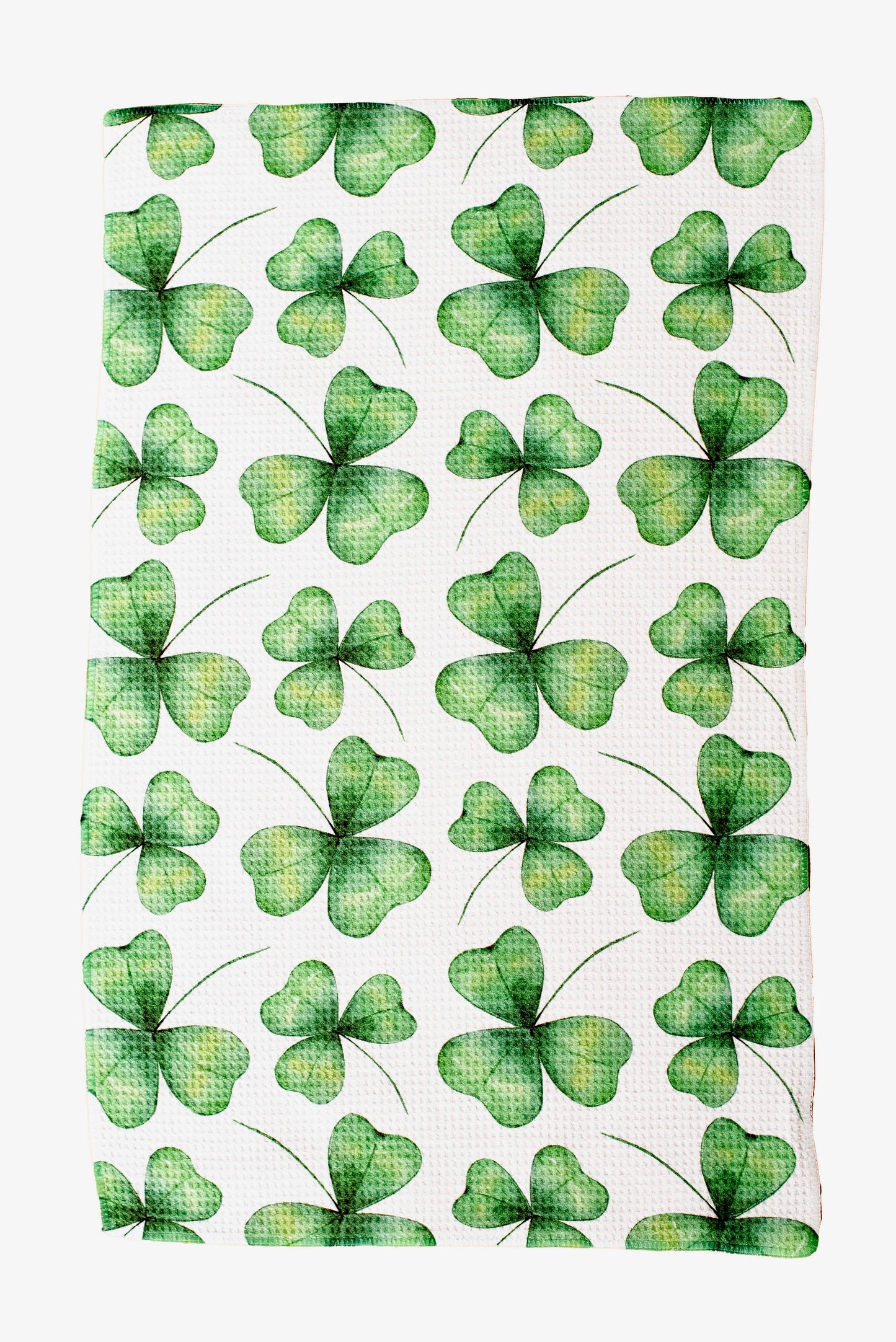 Clover Over and Over: Single-Sided Hand Towel